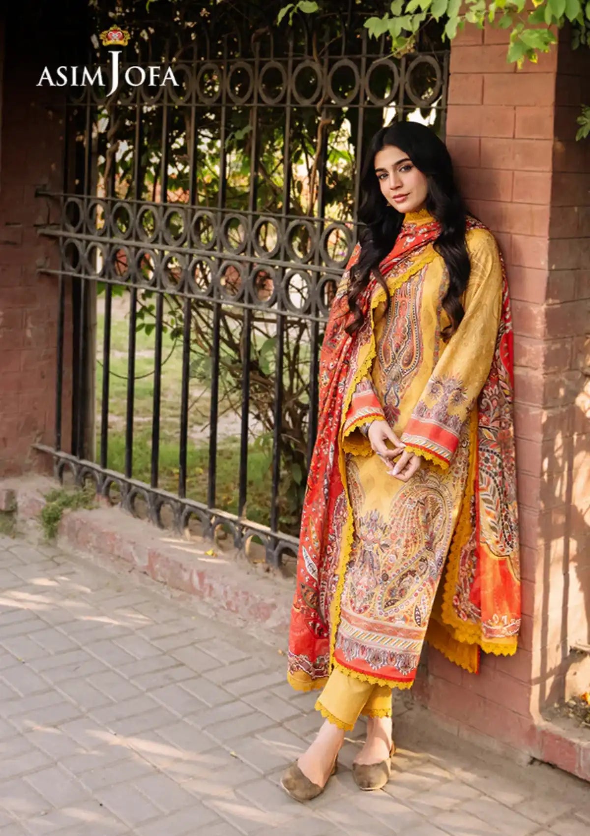 Asim Jofa Prints'24 AJBB-08 - Mohsin Saeed Fabrics
