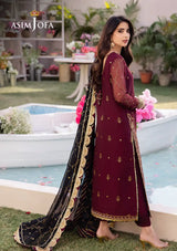 Dhanak Rang By Asim Jofa'24 AJCF-18 - Mohsin Saeed Fabrics
