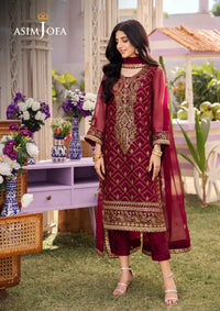 Dhanak Rang By Asim Jofa'24 AJCF-01 - Mohsin Saeed Fabrics