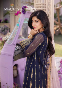 Dhanak Rang By Asim Jofa'24 AJCF-09 - Mohsin Saeed Fabrics