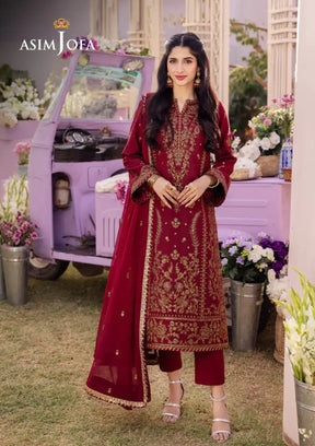 Dhanak Rang By Asim Jofa'24 AJCF-28 - Mohsin Saeed Fabrics