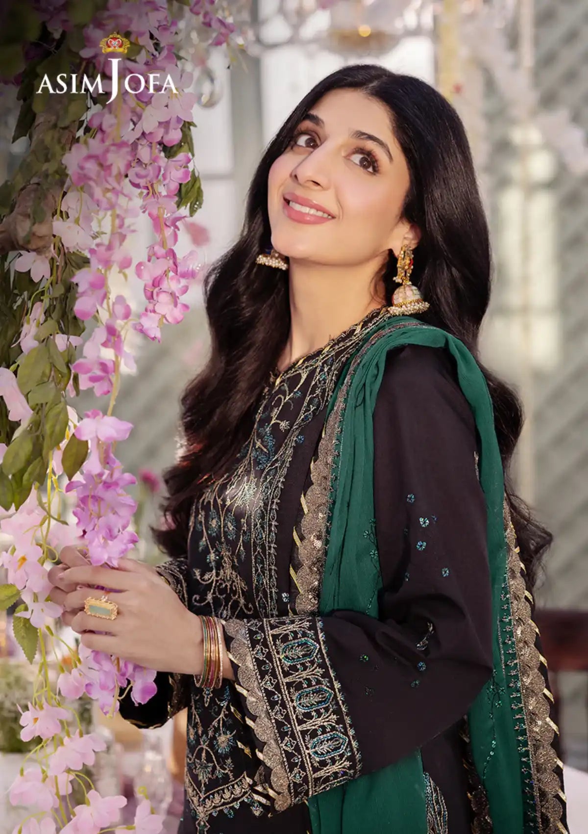 Dhanak Rang By Asim Jofa'24 AJCF-21 - Mohsin Saeed Fabrics