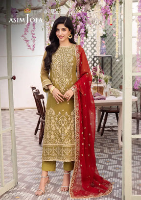 Dhanak Rang By Asim Jofa'24 AJCF-26 - Mohsin Saeed Fabrics