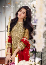 Dhanak Rang By Asim Jofa'24 AJCF-26 - Mohsin Saeed Fabrics