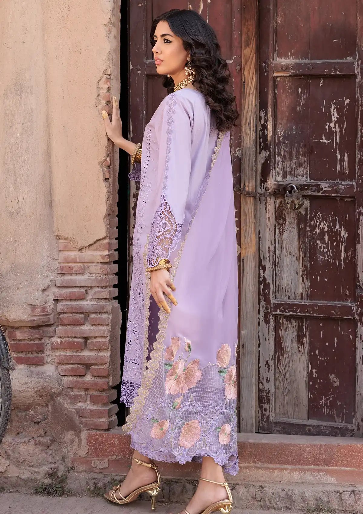 Charizma Emb Eid Edit Lawn'24 Vol-02 ED4-08 - Mohsin Saeed Fabrics