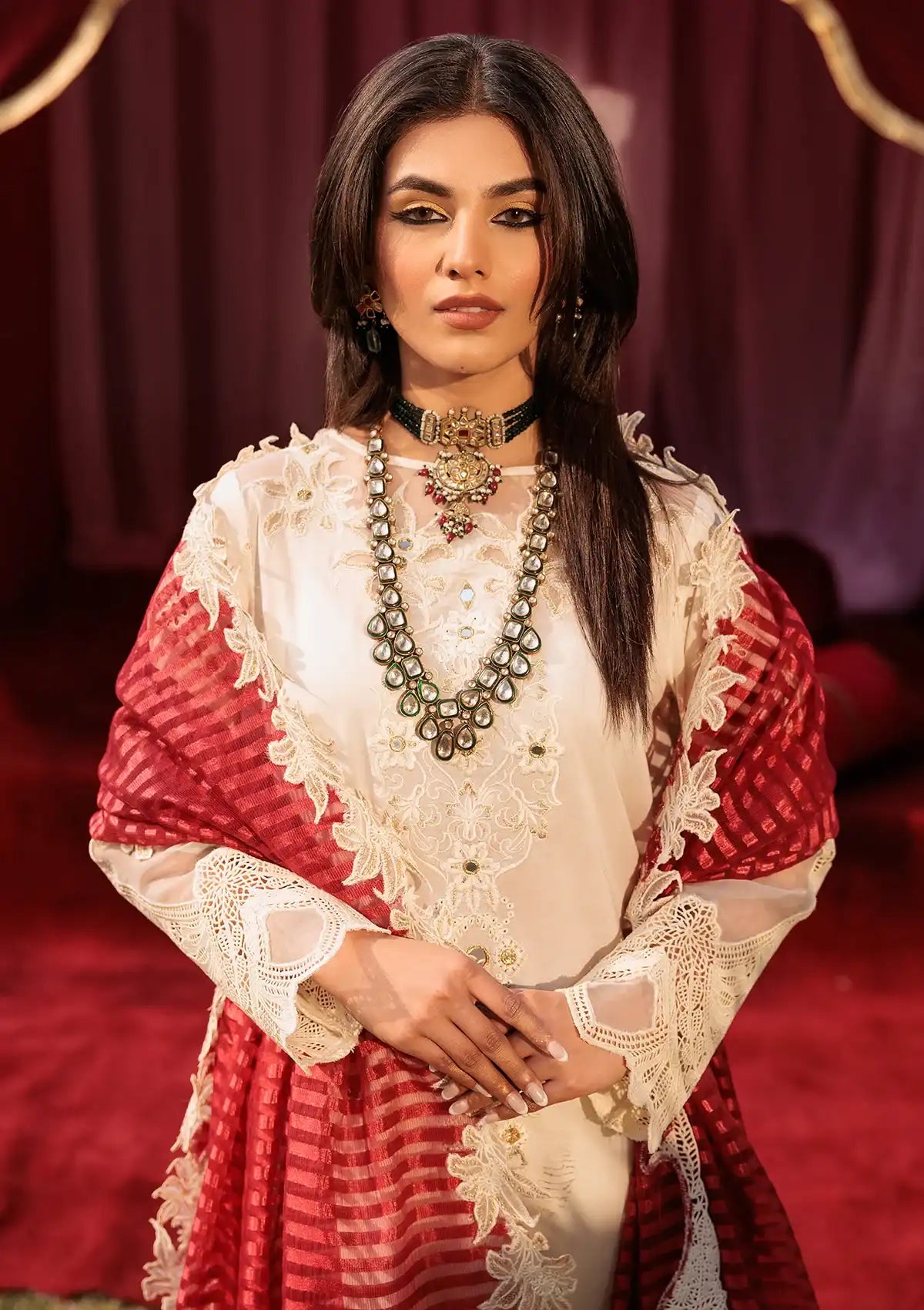 Charizma Emb Eid Edit Lawn'24 Vol-02 ED4-11 - Mohsin Saeed Fabrics