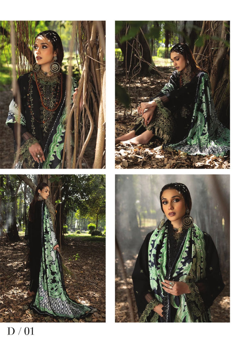 Mirak Wool By Humdum'23 D-01 - Mohsin Saeed Fabrics