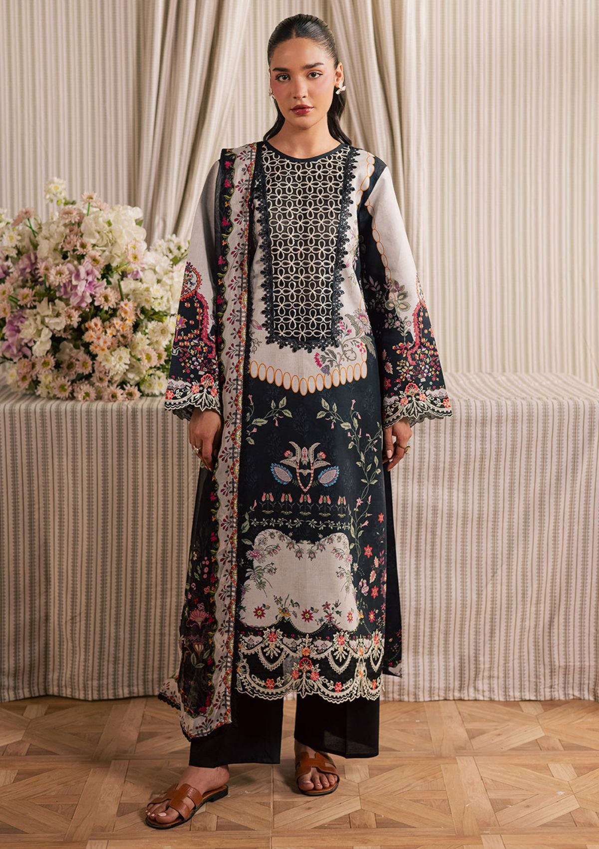 Mahnur Jahaan Lawn'26 MJ-01