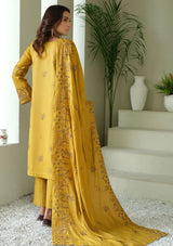Marjjan Emb Linen'24 ML-247 YELLOW