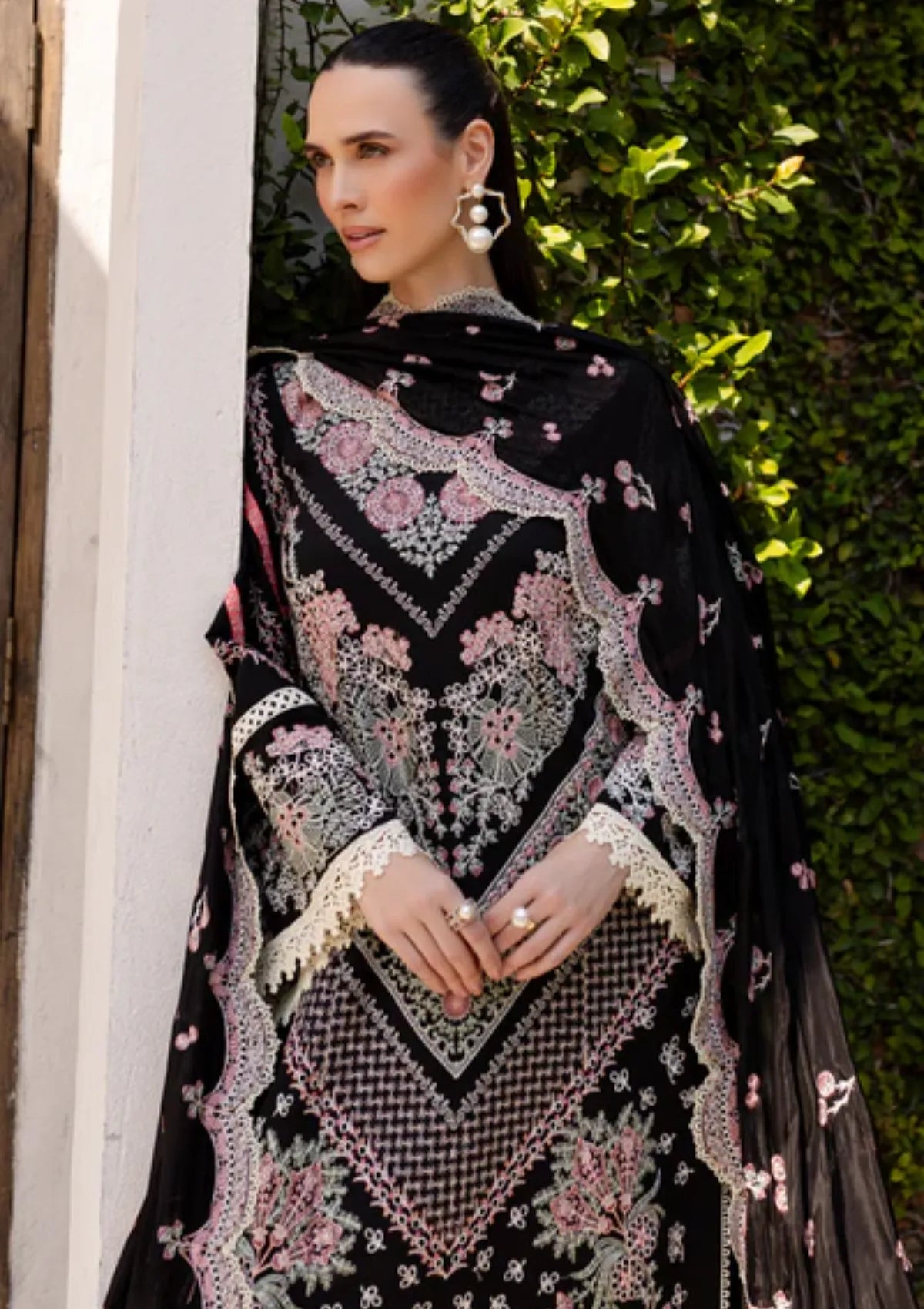 mohsin-saeed-fabrics-designer-daily-wear-formal-and-wedding-suits-within-budget-This-product-is-from-marjjan-ruhi-luxury-lawn25-mll-01-b-black-is-available-on-Mohsin-saeed-fabrics-website.