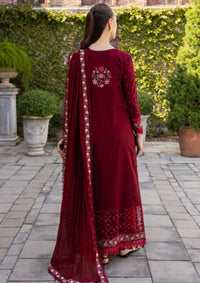 mohsin-saeed-fabrics-designer-daily-wear-formal-and-wedding-suits-within-budget-This-product-is-from-marjjan-ruhi-luxury-lawn25-mll-03-a-maroon-is-available-on-Mohsin-saeed-fabrics-website.