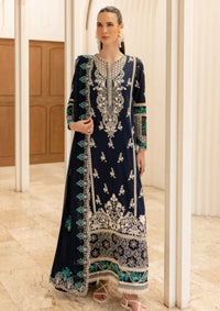 mohsin-saeed-fabrics-designer-daily-wear-formal-and-wedding-suits-within-budget-This-product-is-from-marjjan-ruhi-luxury-lawn25-mll-04-a-navy-blue-is-available-on-Mohsin-saeed-fabrics-website.