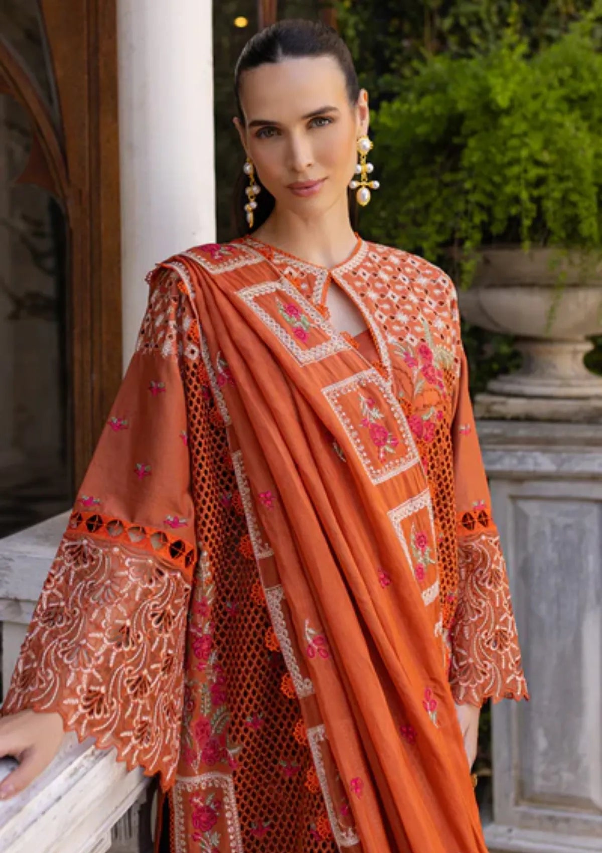 mohsin-saeed-fabrics-designer-daily-wear-formal-and-wedding-suits-within-budget-This-product-is-from-marjjan-ruhi-luxury-lawn25-mll-06-b-rust-orange-is-available-on-Mohsin-saeed-fabrics-website.
