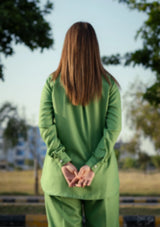 Sidra Fahad Westren'25 SF-304 Elegant Green