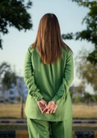 Sidra Fahad Westren'25 SF-304 Elegant Green