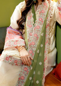 Maryum N Maria Luxury Lawn'24 MS-570 Dina - Mohsin Saeed Fabrics