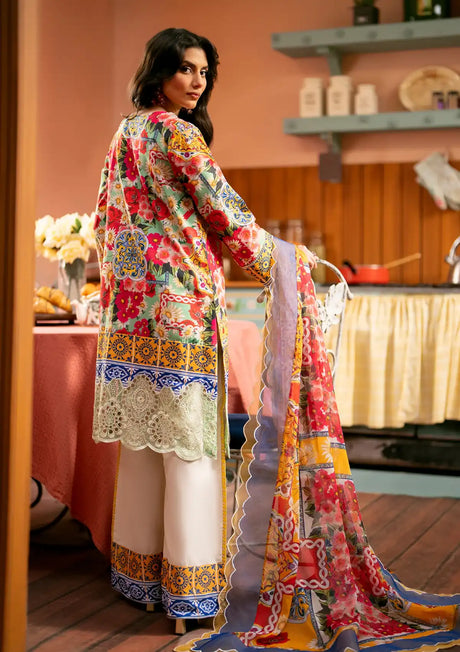 Maryum N Maria Luxury Lawn'24 MS-573 Ana - Mohsin Saeed Fabrics