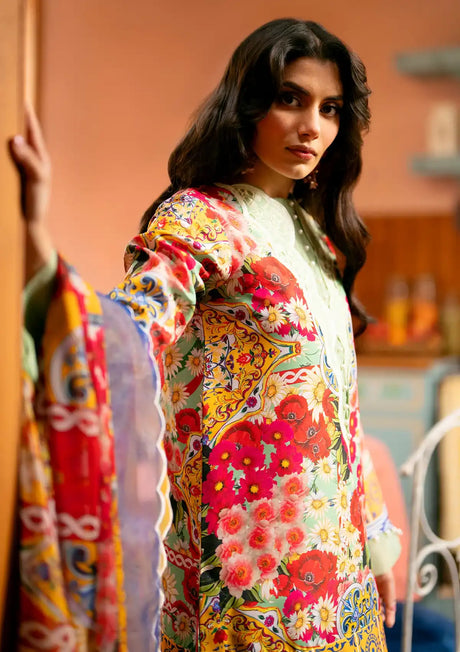Maryum N Maria Luxury Lawn'24 MS-573 Ana - Mohsin Saeed Fabrics