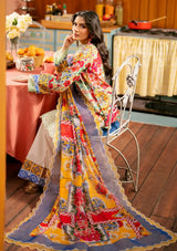 Maryum N Maria Luxury Lawn'24 MS-573 Ana - Mohsin Saeed Fabrics