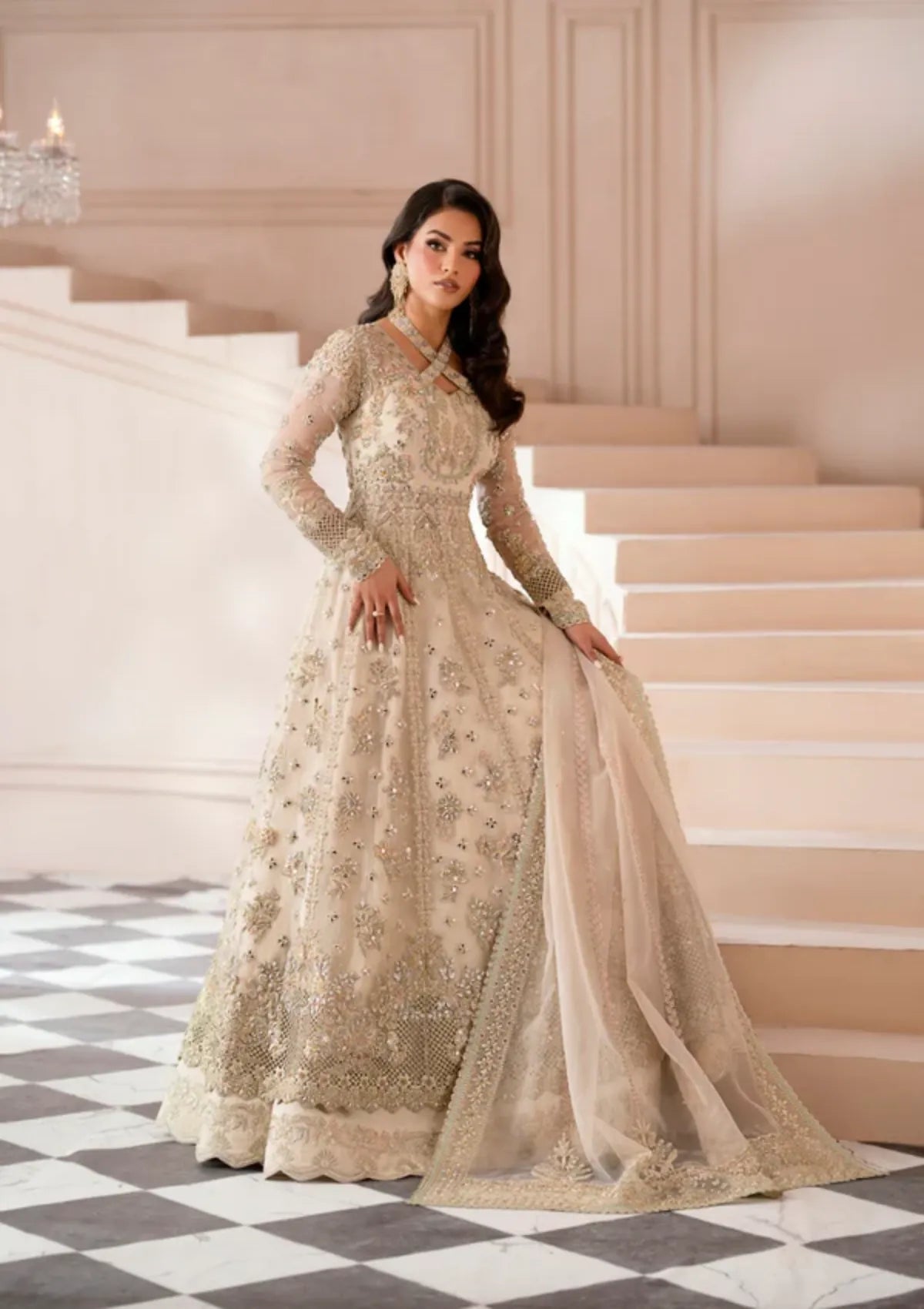 Mohid Shahzad Musavir Luxury Formals'25-Amber