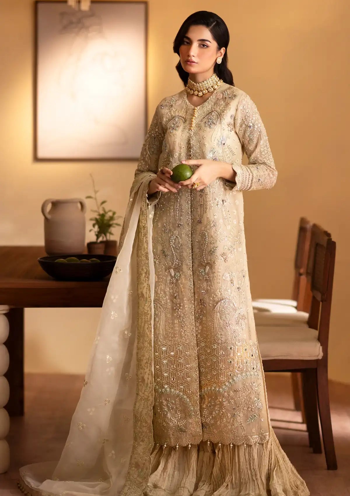 Emaan Adeel Romainsiyyah Luxury Formal'24 ZAFIA