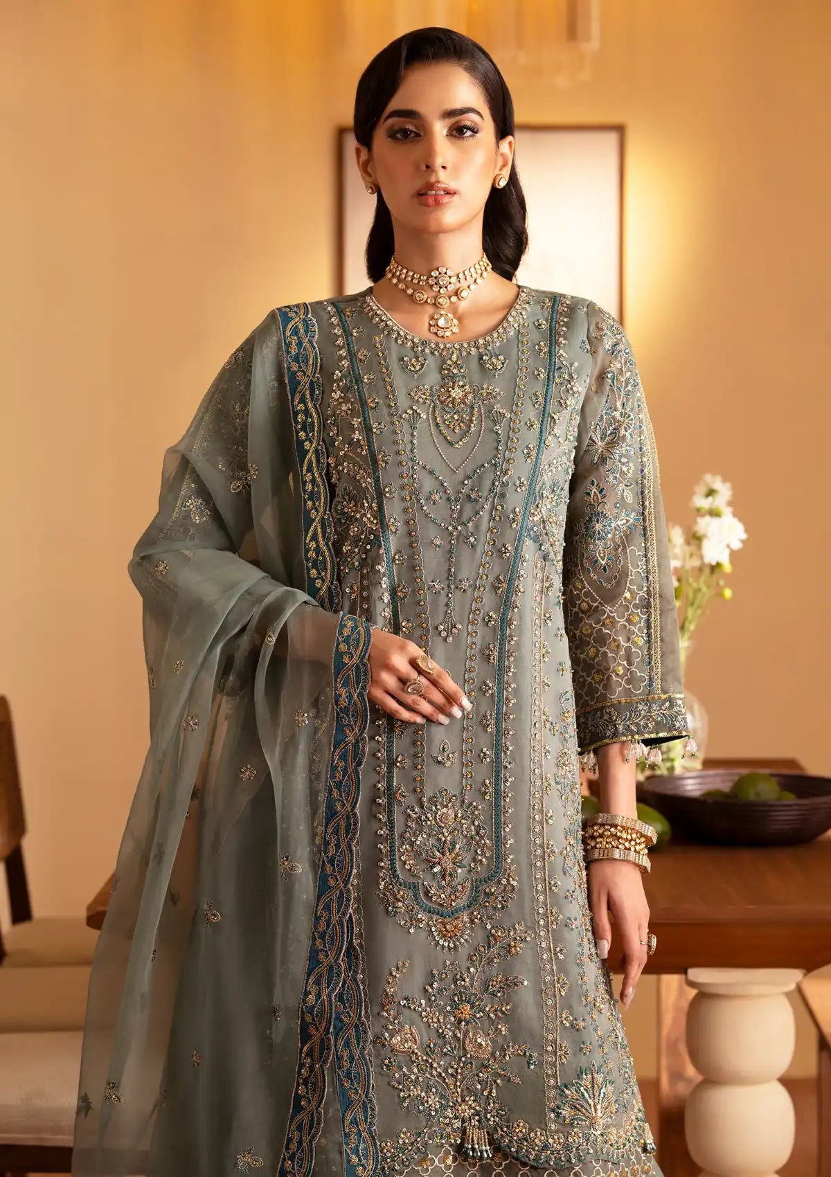 Emaan Adeel Romainsiyyah Luxury Formal'24 ROHEEN
