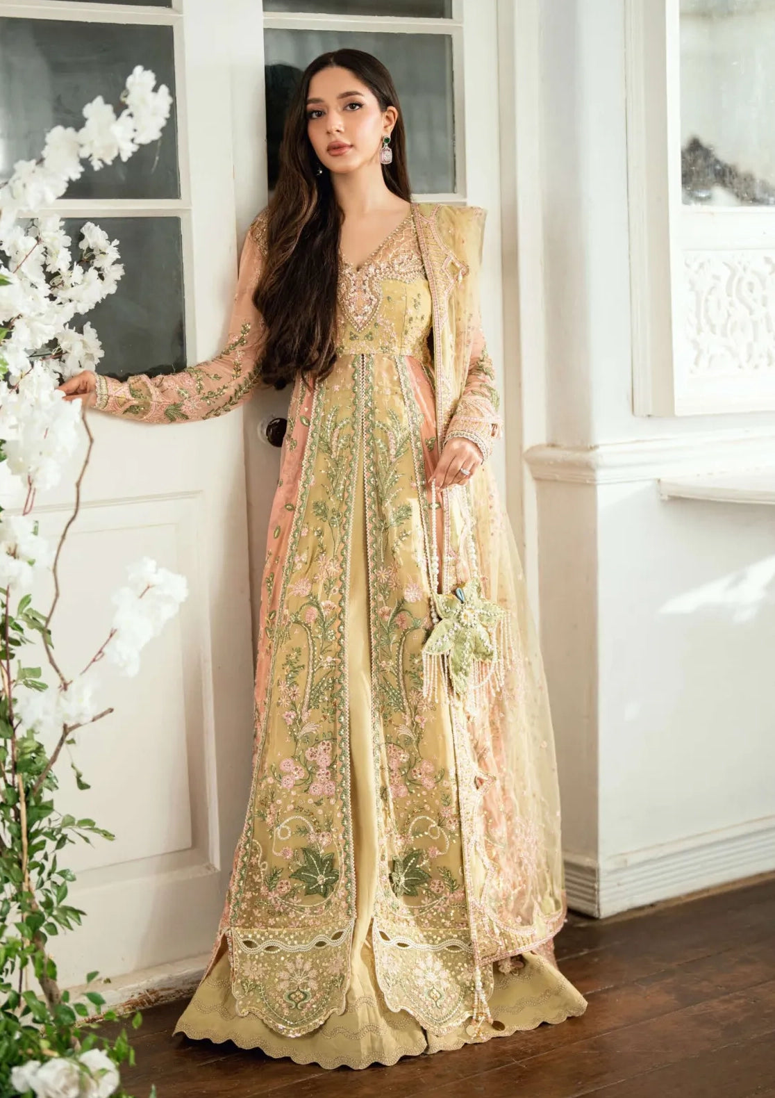 Mushq Shaam Shandar Chiffon'25 D-03 Sur Sunehri