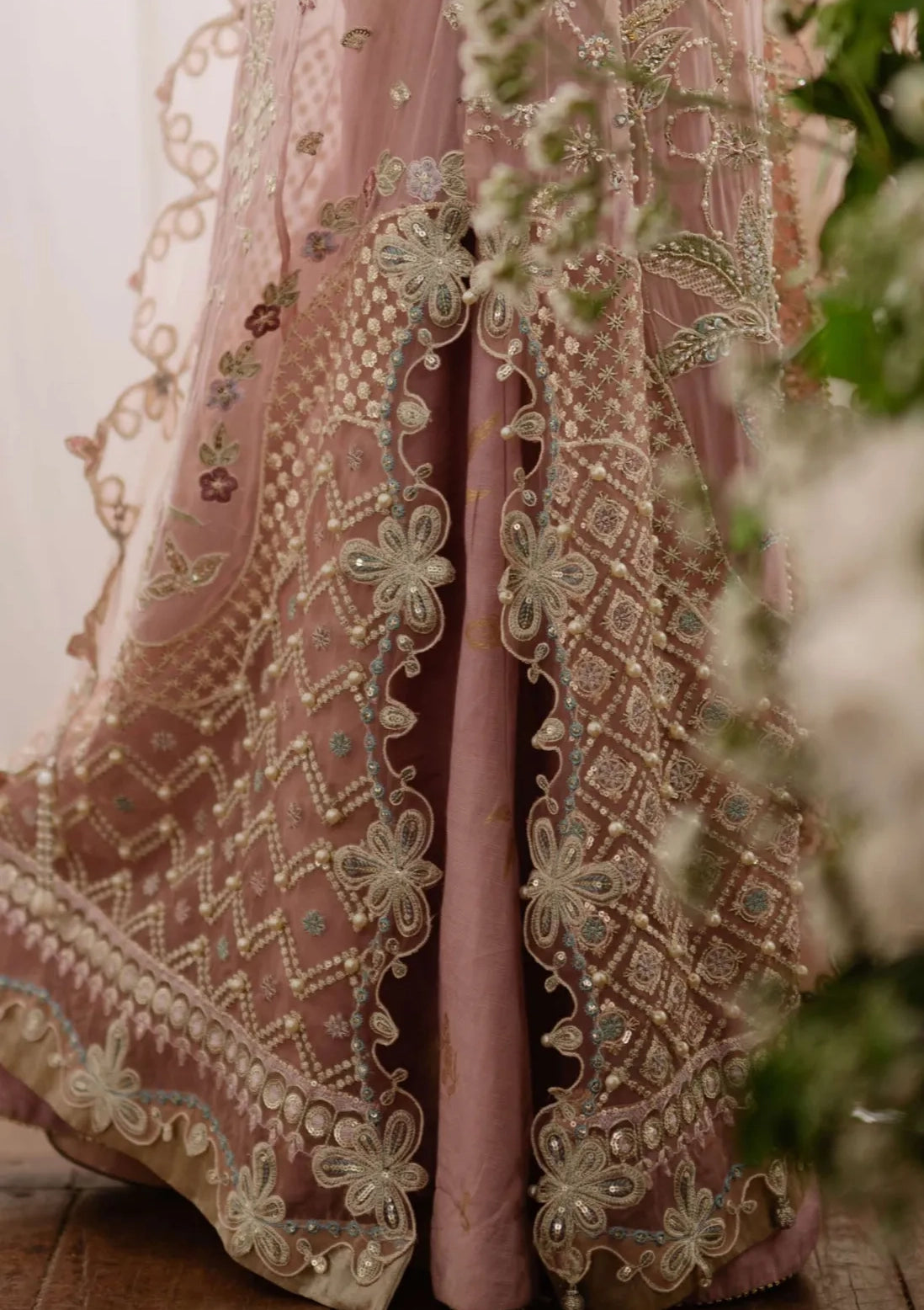 Mushq Shaam Shandar Chiffon'25 D-02 Shehnai