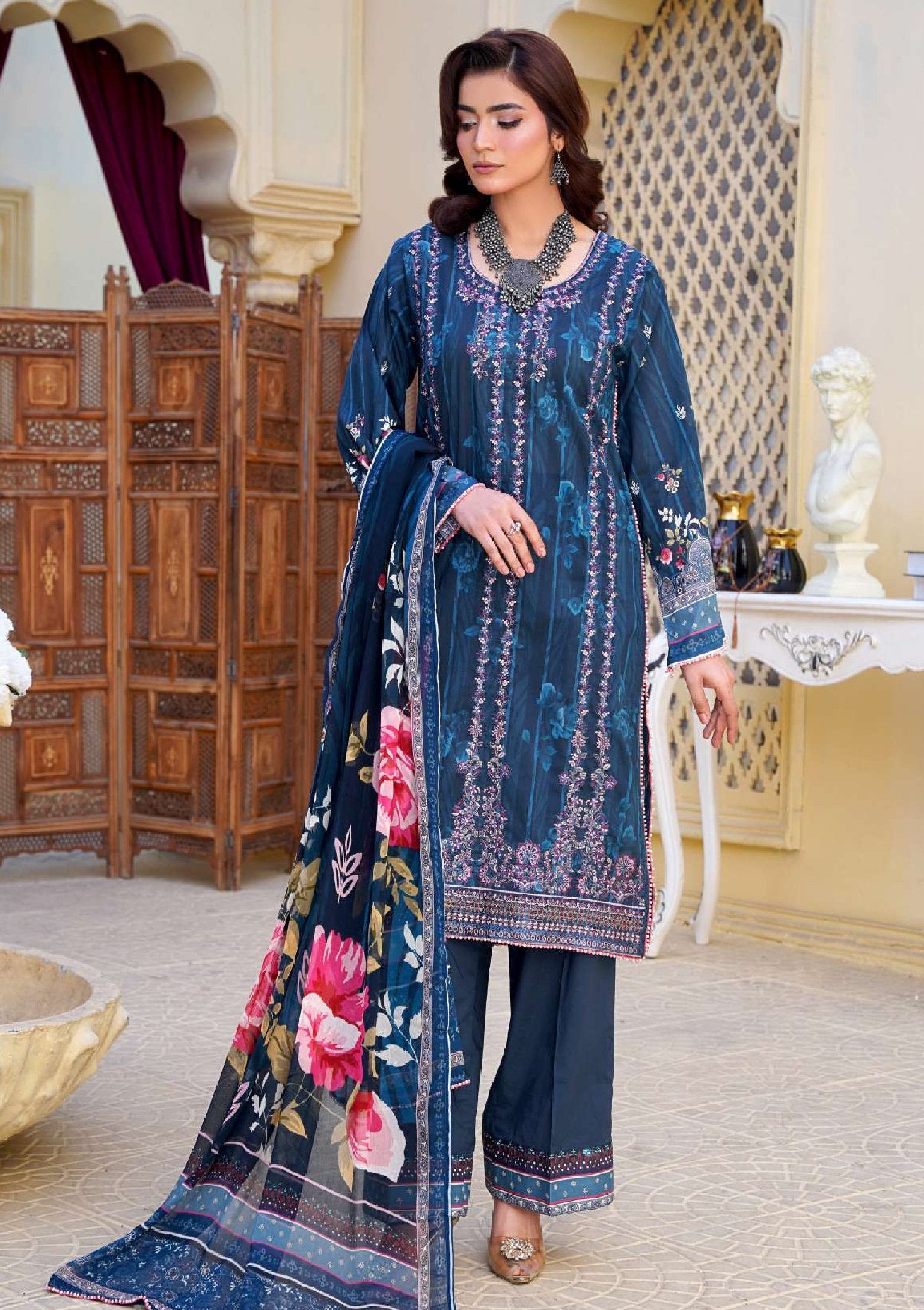 Muskari By Wania Summer Lawn Vol-1'26 WL-65