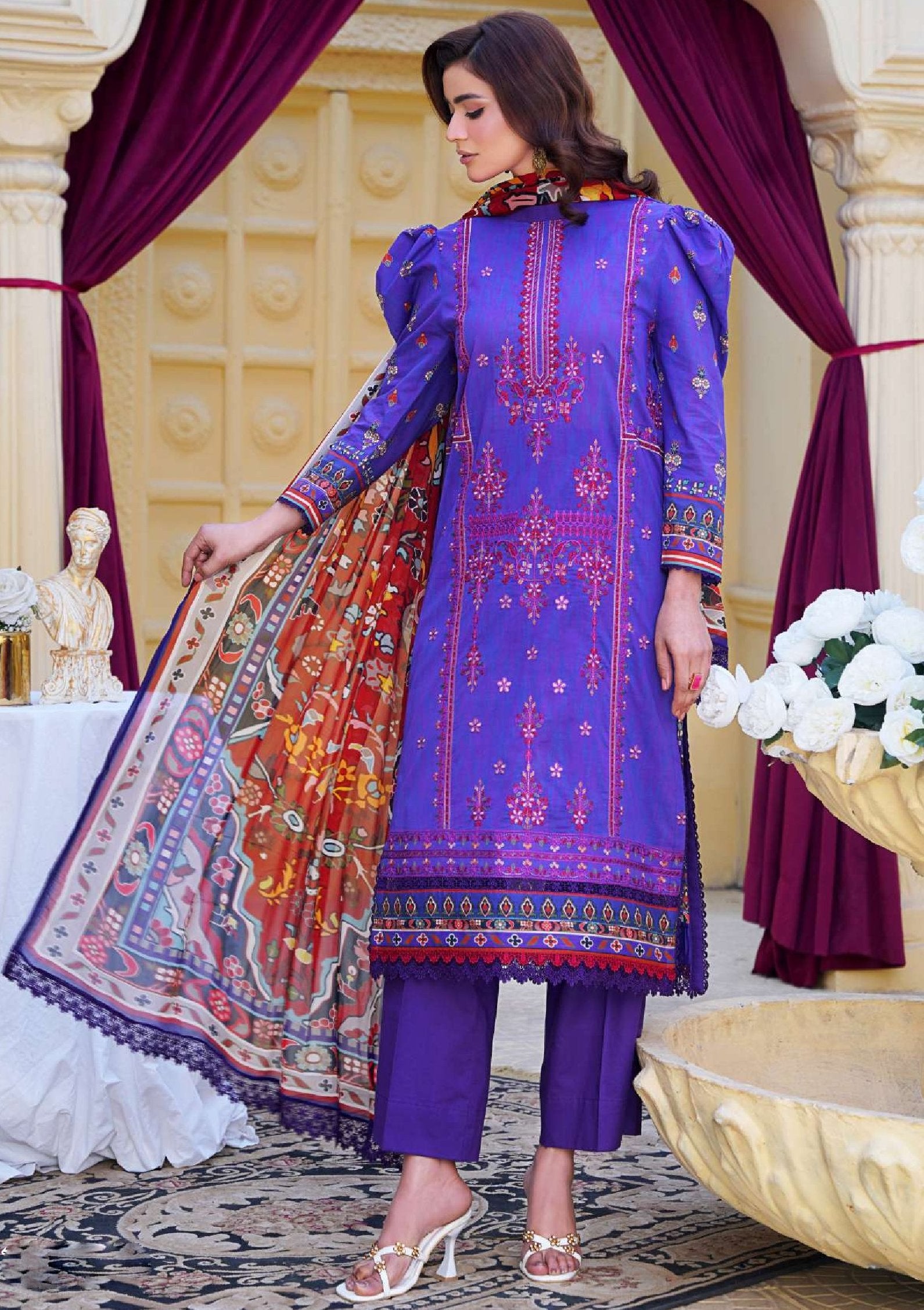 Muskari By Wania Summer Lawn Vol-1'26 WL-68