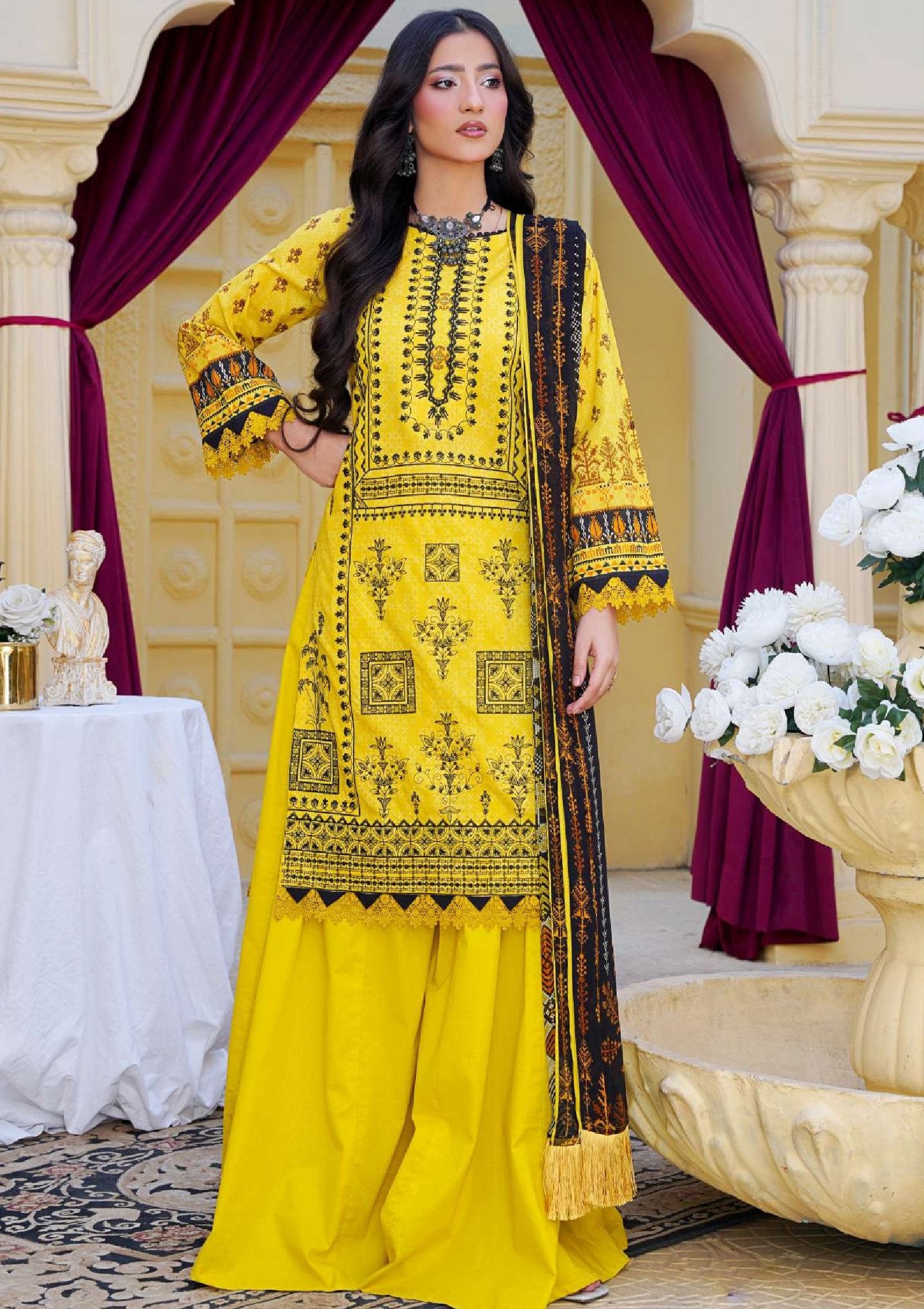 Muskari By Wania Summer Lawn Vol-1'26 WL-70