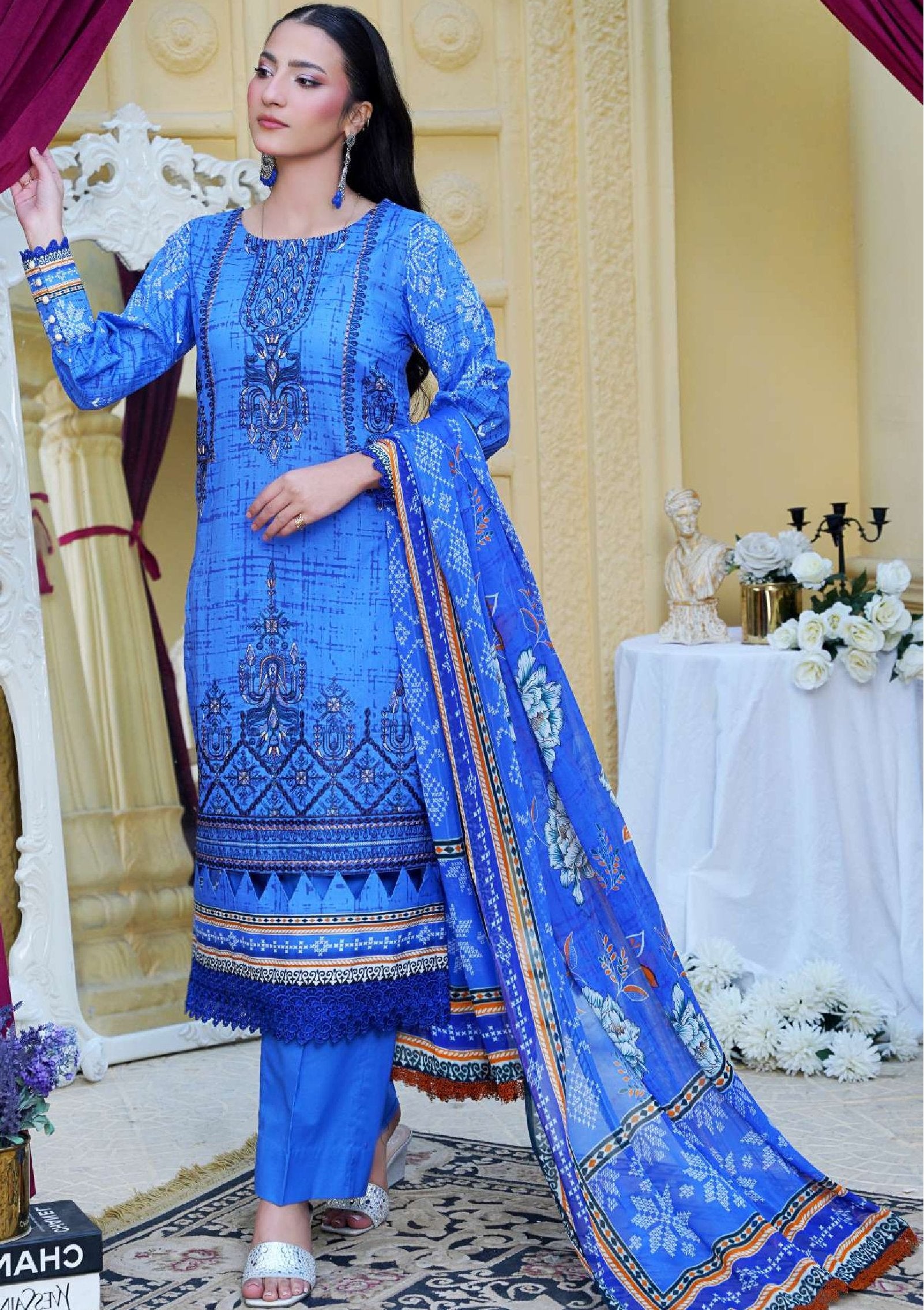 Muskari By Wania Summer Lawn Vol-1'26 WL-71