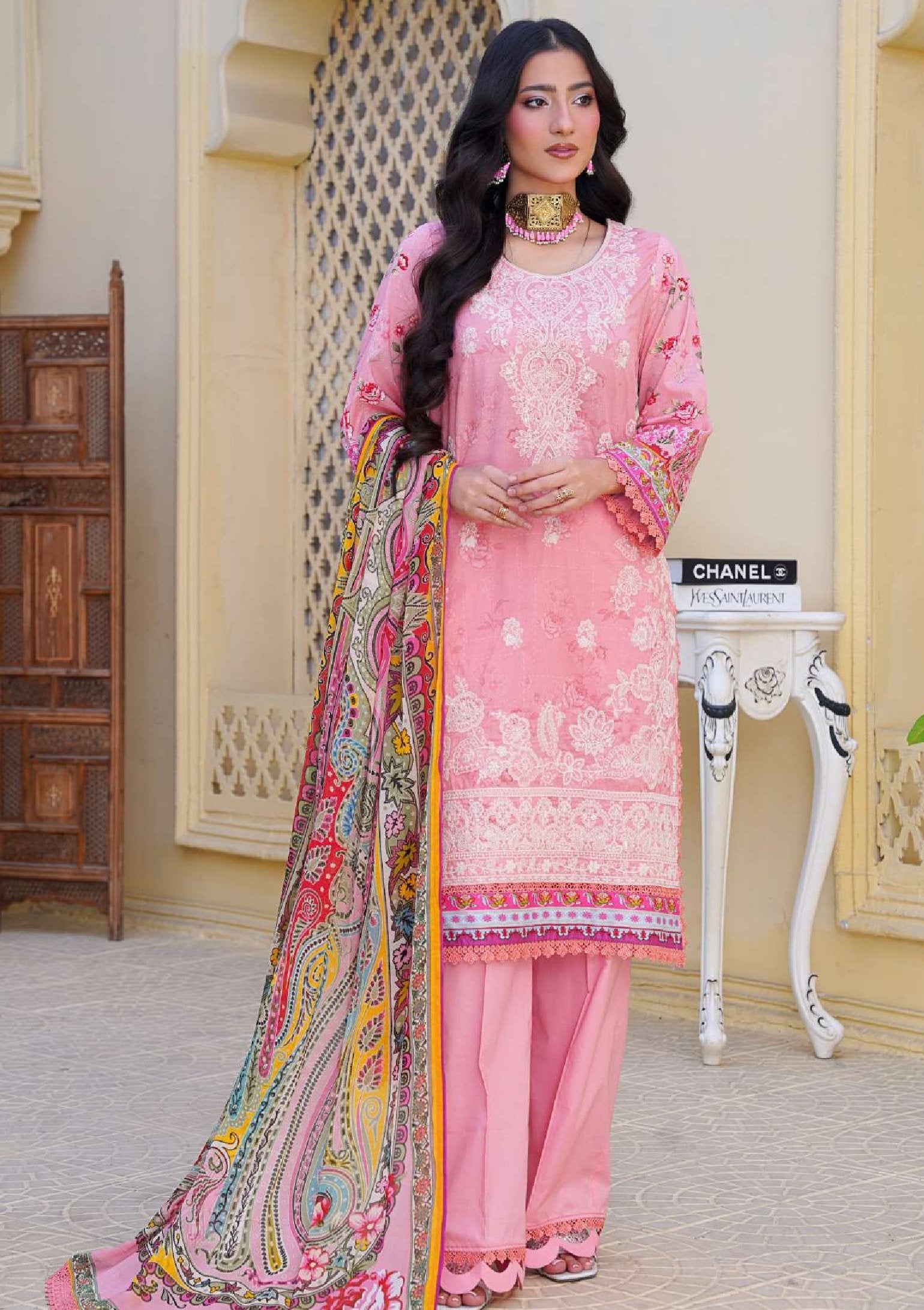 Muskari By Wania Summer Lawn Vol-1'26 WL-74