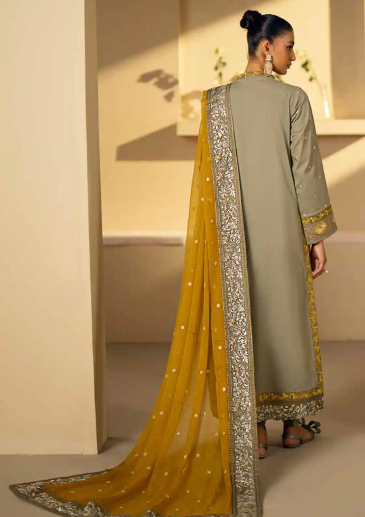 Maryum N Maria Eid Luxury Lawn'24 MS-631 - Mohsin Saeed Fabrics