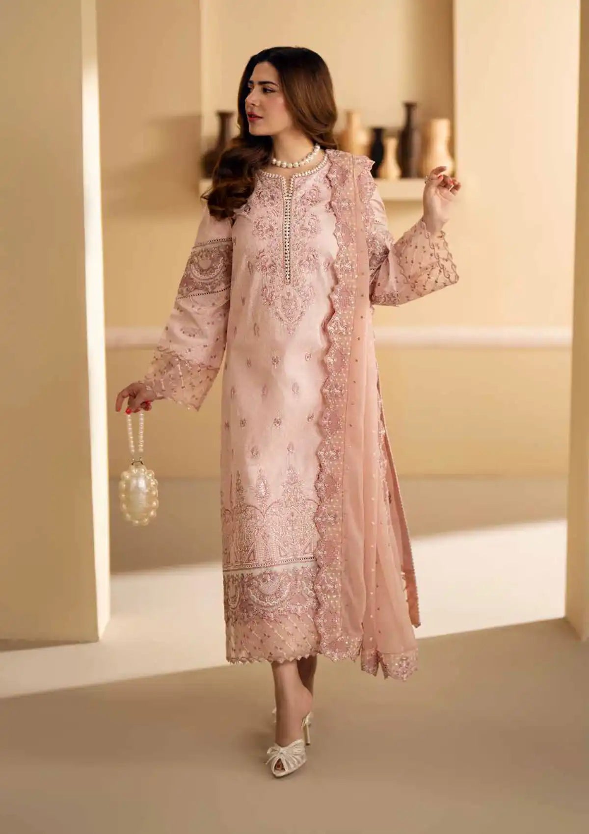 Maryum N Maria Eid Luxury Lawn'24 MS-630 - Mohsin Saeed Fabrics