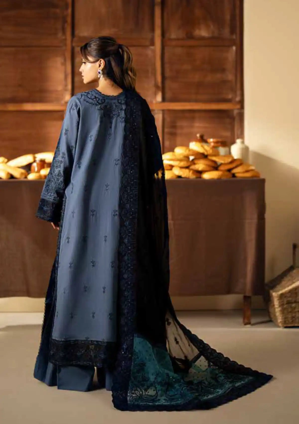 Maryum N Maria Eid Luxury Lawn'24 MS-626 - Mohsin Saeed Fabrics