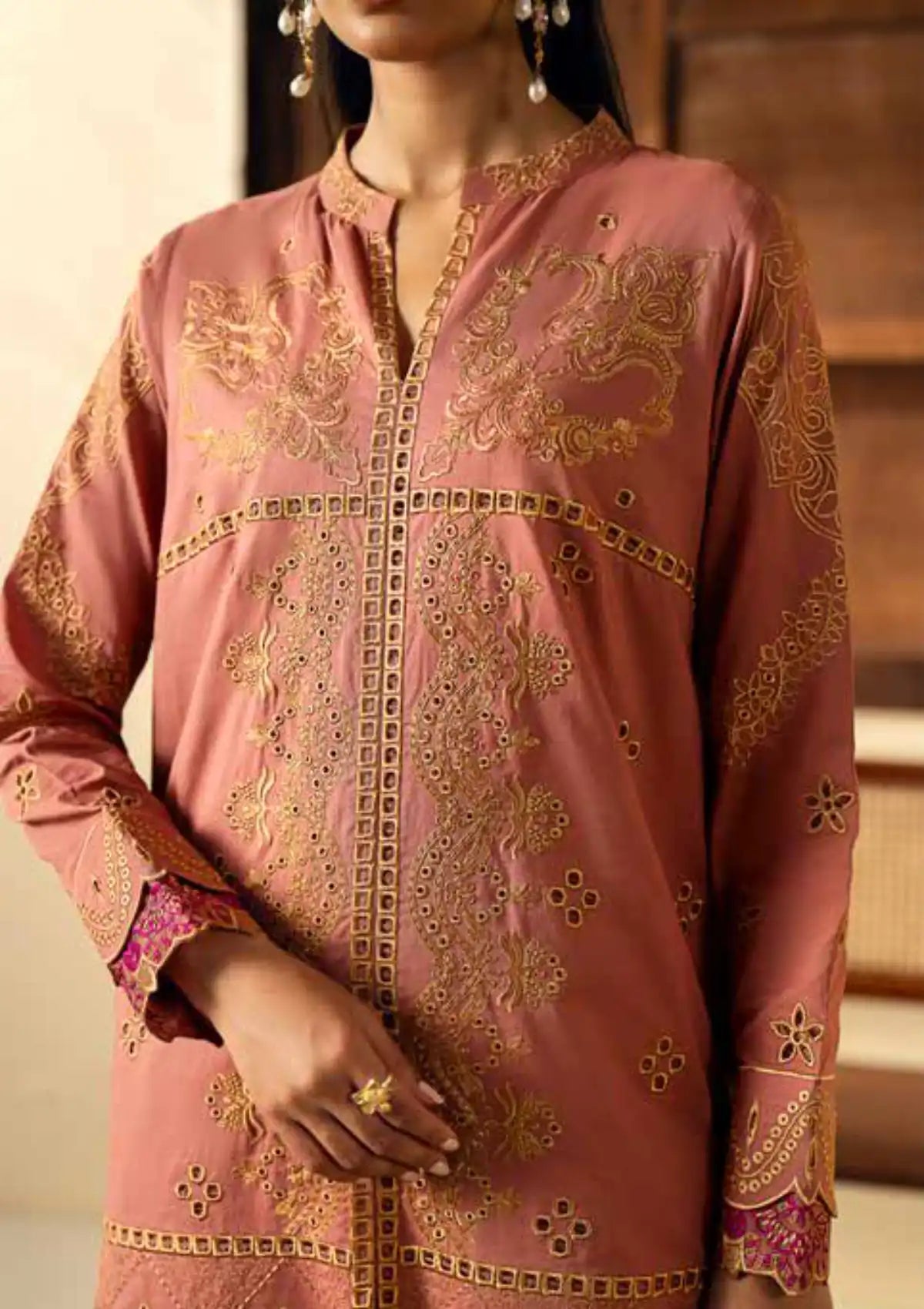 Maryum N Maria Eid Luxury Lawn'24 MS-637 - Mohsin Saeed Fabrics