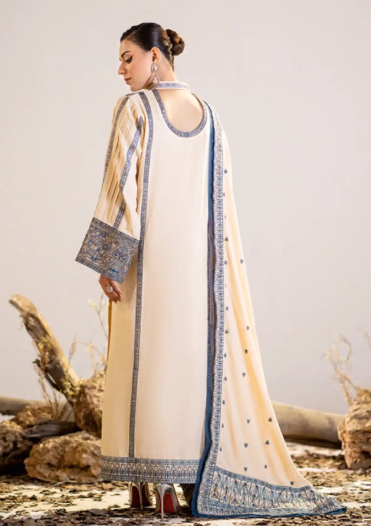 Maryum N Maria Sheharbano Winter'23 MW-559 Dalbir - Mohsin Saeed Fabrics