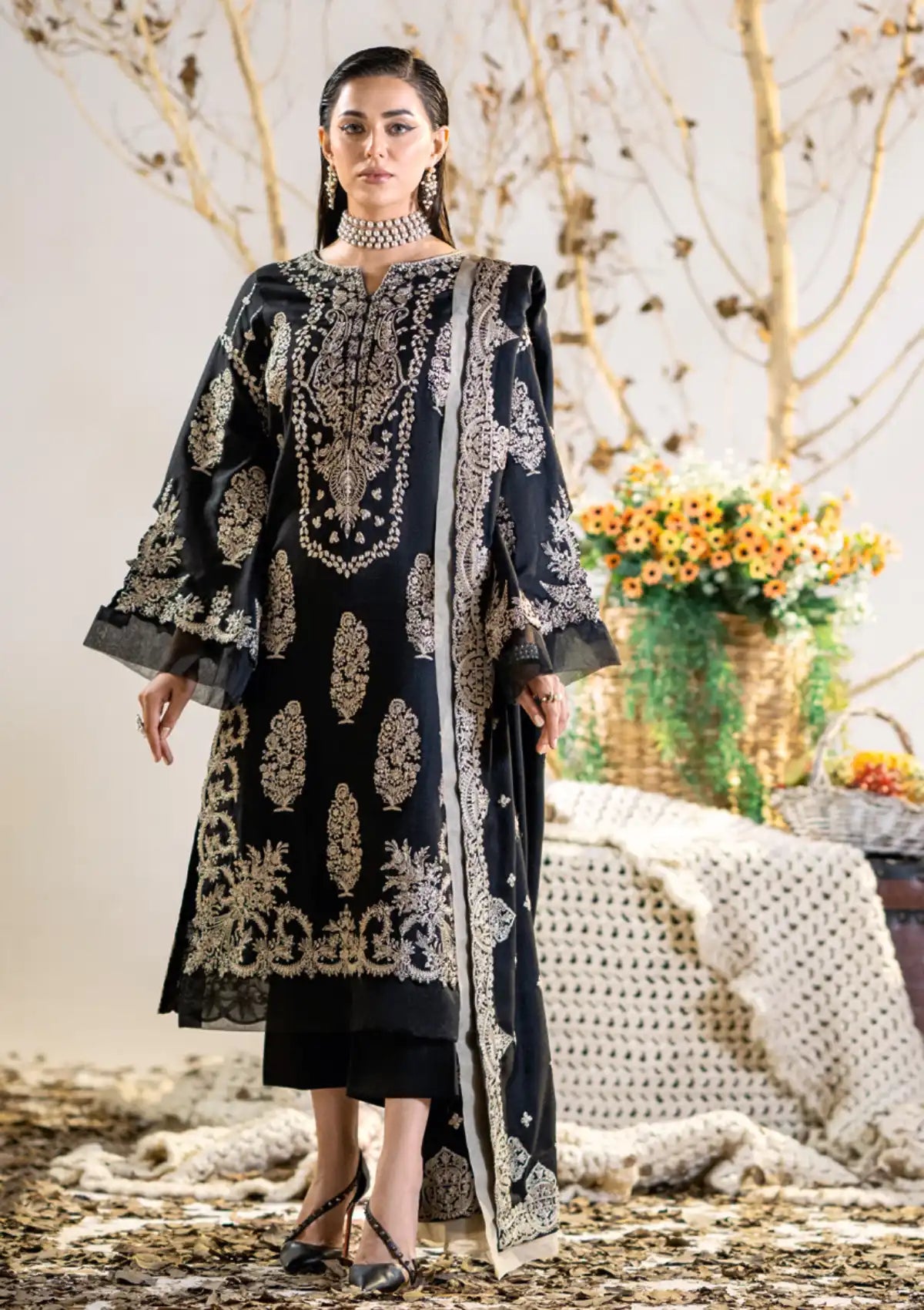 Maryum N Maria Sheharbano Winter'23 MW-561 Kajol - Mohsin Saeed Fabrics