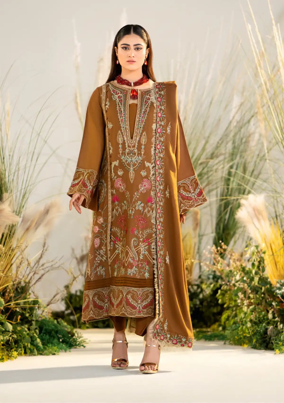 Maryum N Maria Sheharbano Winter'23 MW-564 Harleen - Mohsin Saeed Fabrics