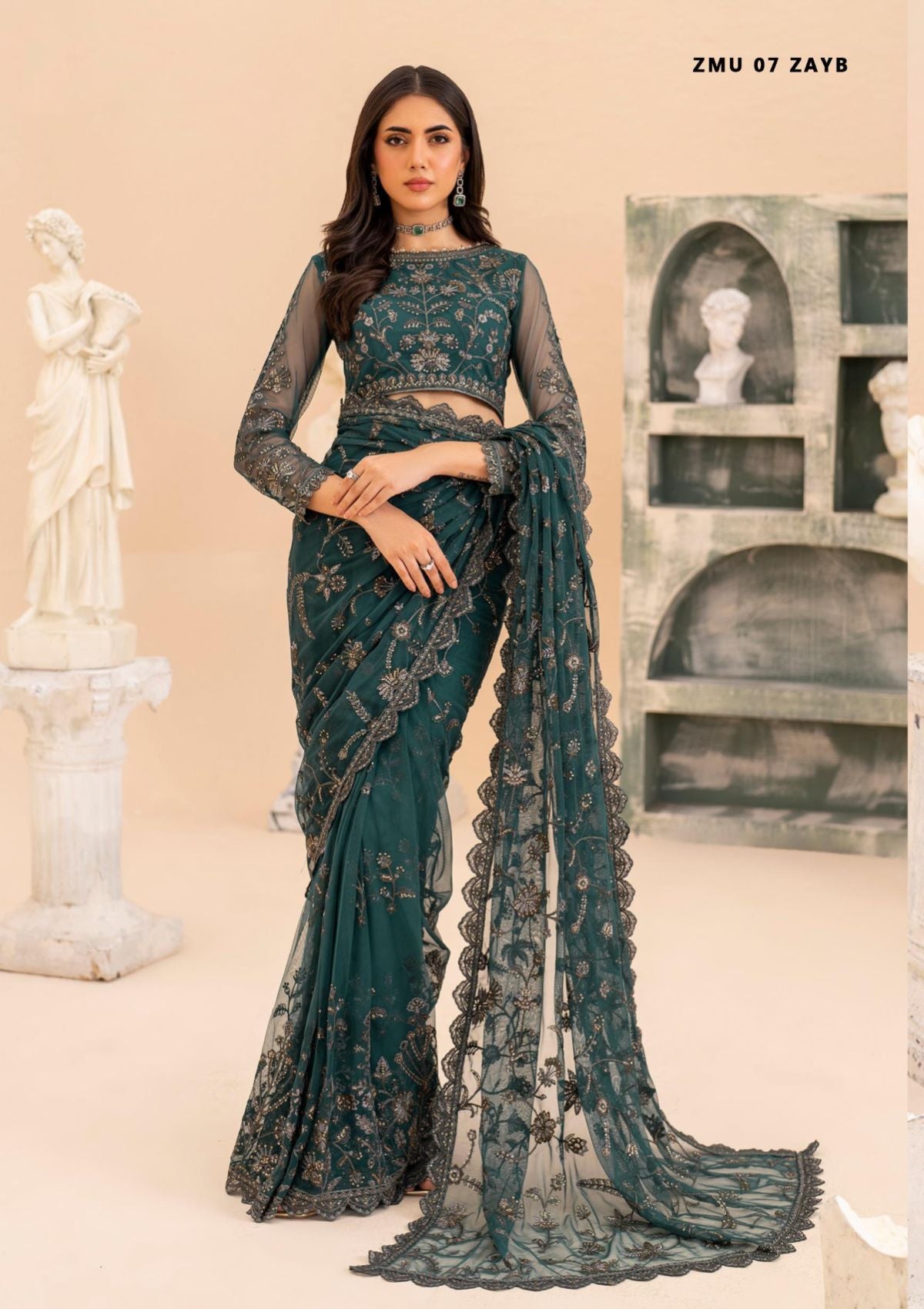 Maheer Festive Formals by Zarif'25 ZMU-07 Zayb