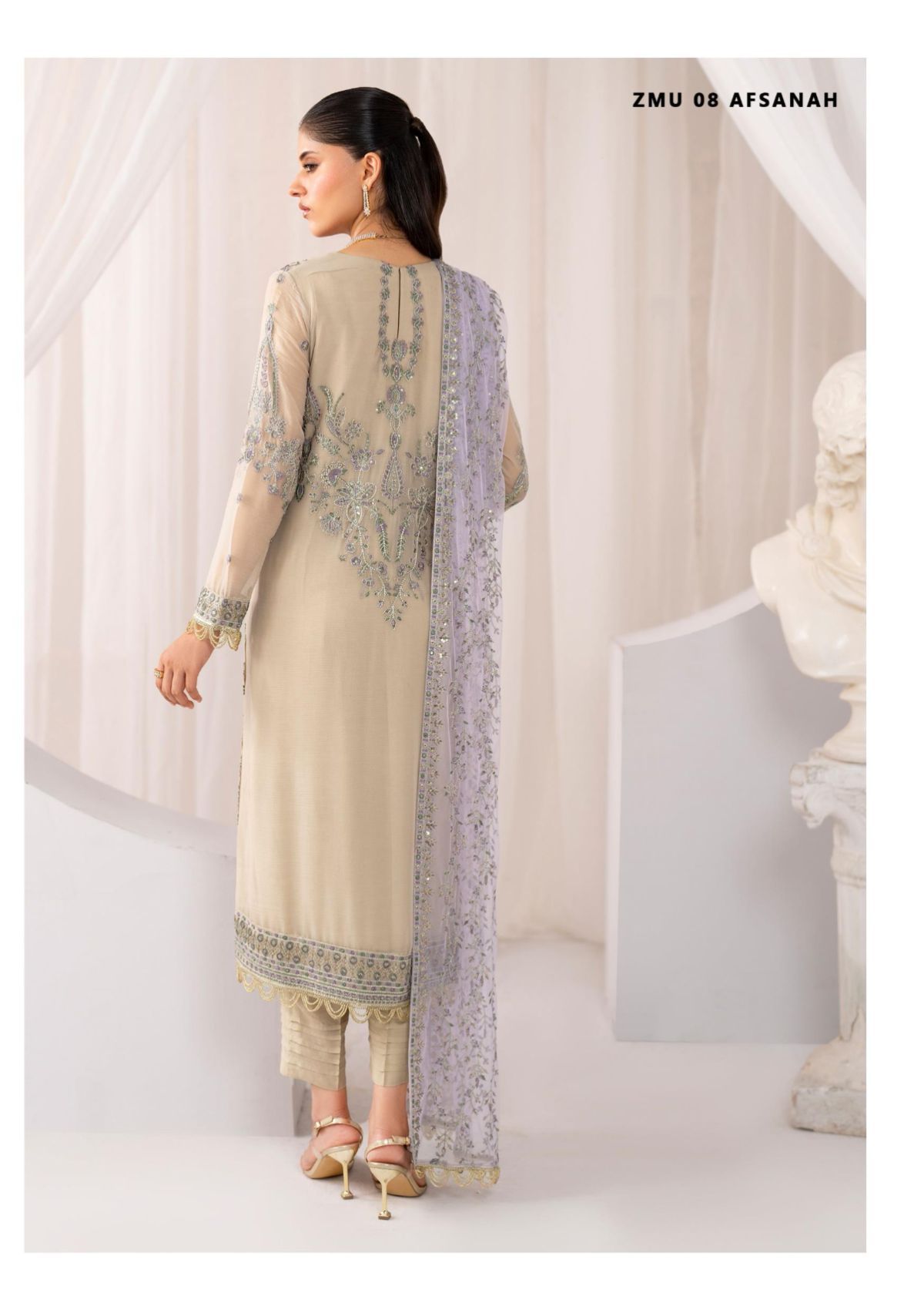 Maheer Festive Formals by Zarif'24 ZMU-08 Afsanah
