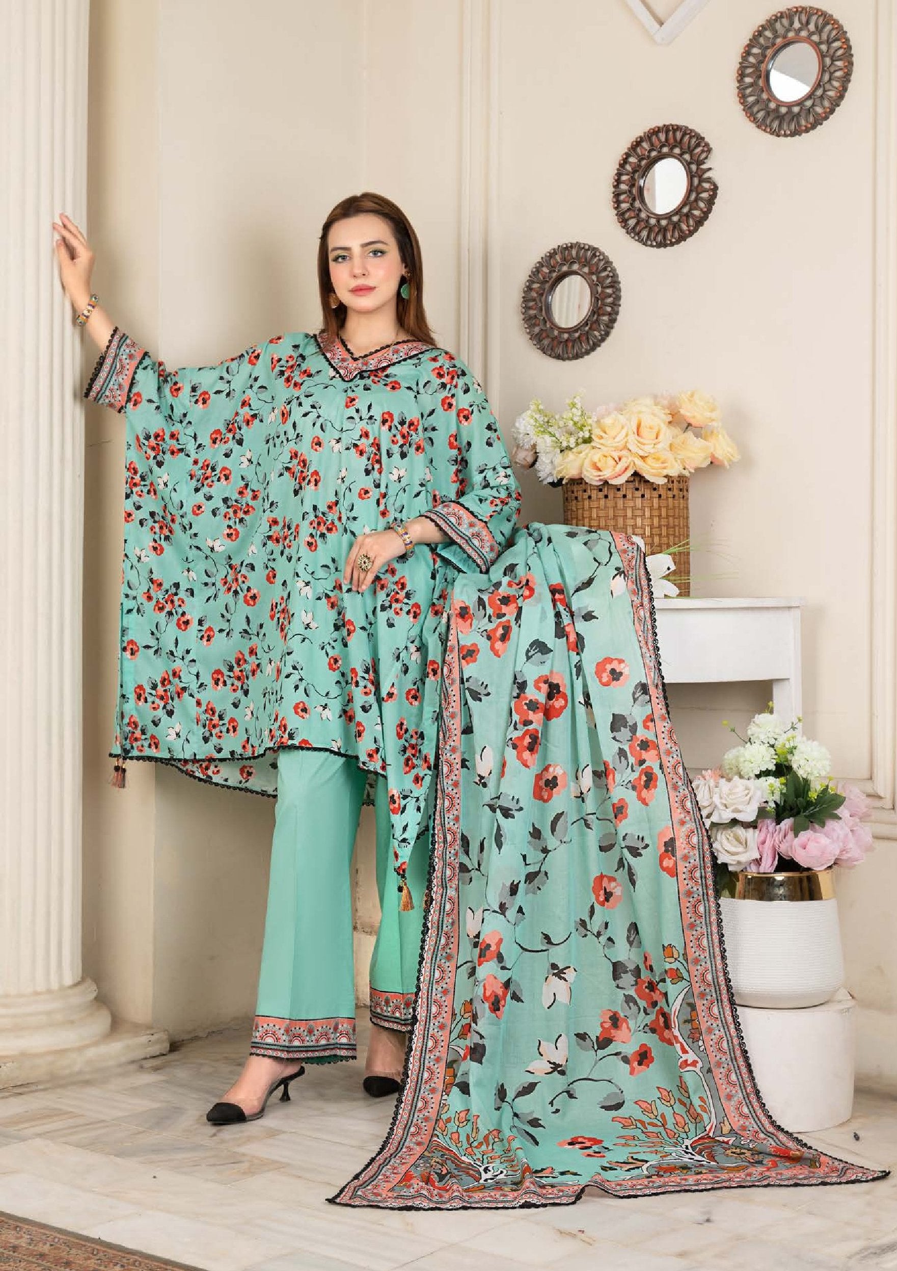 Mahi By Wania Summer Lawn Vol-1'26 WL-77