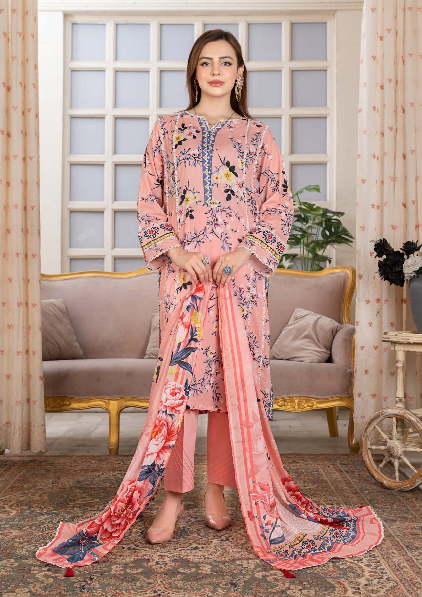 Mahi By Wania Summer Lawn Vol-1'26 WL-78