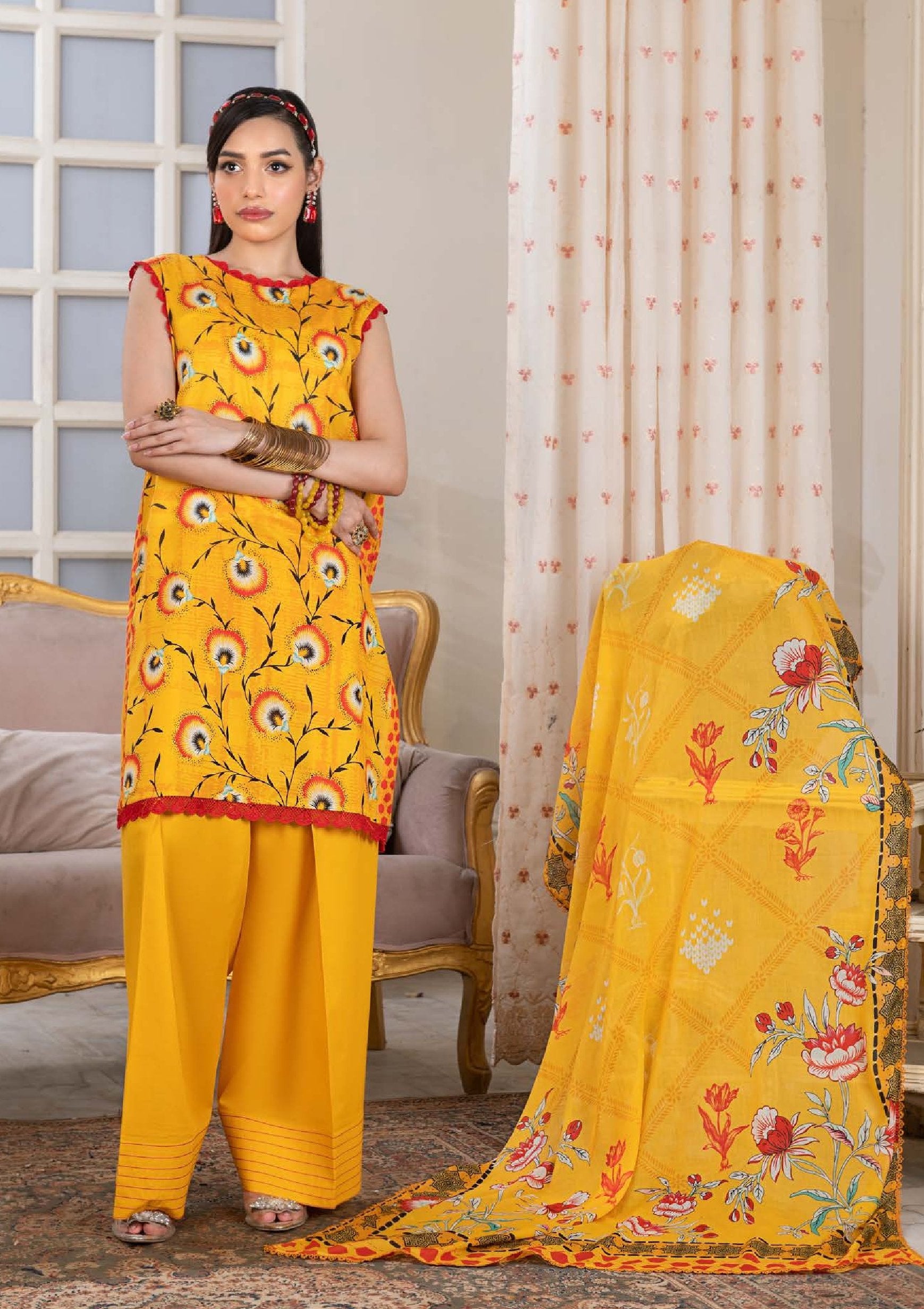 Mahi By Wania Summer Lawn Vol-1'26 WL-82
