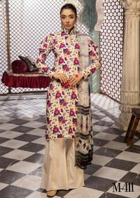 Mahoor By Khoobsurat Lawn'24 M-411 - Mohsin Saeed Fabrics