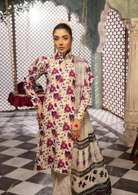 Mahoor By Khoobsurat Lawn'24 M-411 - Mohsin Saeed Fabrics