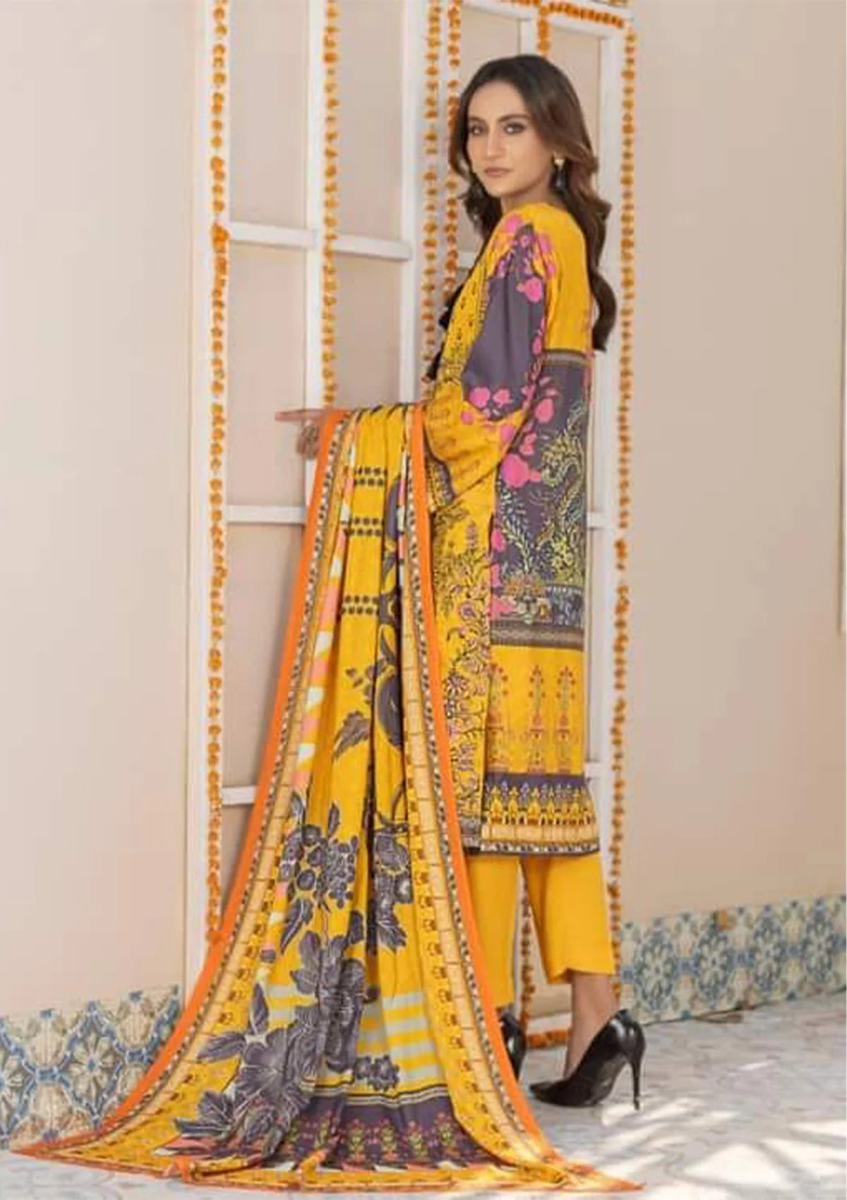 Manizay Afreen Emb Slub'23 M-05 - Mohsin Saeed Fabrics
