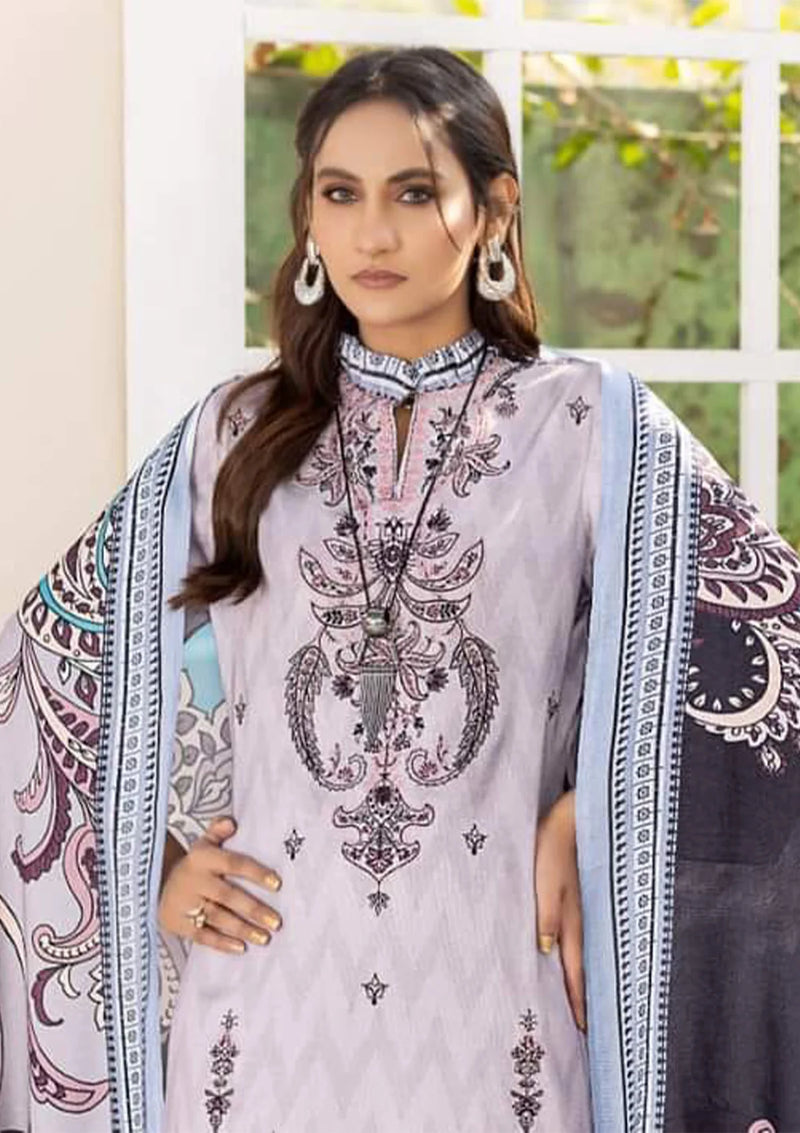 Manizay Afreen Emb Slub'23 M-10 - Mohsin Saeed Fabrics