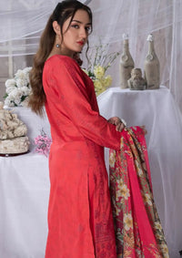 Manizay Nikhar Emb Lawn'24 D-01 - Mohsin Saeed Fabrics